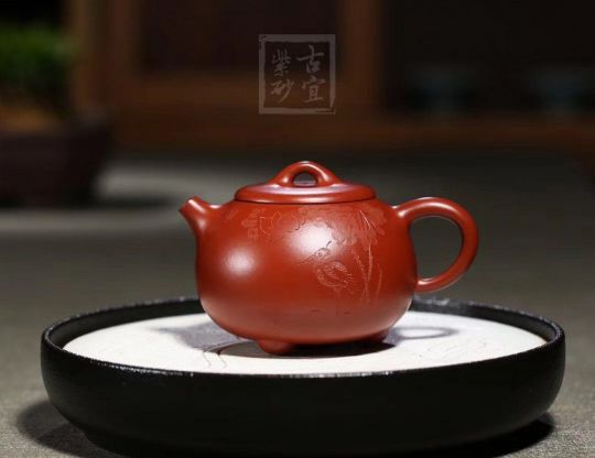 《小圓韻》宜興工藝美術(shù)師手工創(chuàng)新壺紫砂壺茶壺茶具大紅袍