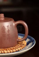 《漢鐸》漢鐸宜興紫砂壺純手工助理工藝美術(shù)師茶壺玉砂料