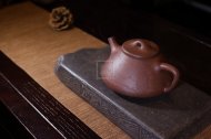 《石瓢》宜興工藝美術(shù)師手工紫砂壺紫泥料茶壺石瓢茶具