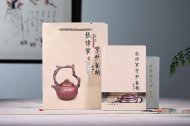 《留香提梁》宜興紫砂壺底槽青創(chuàng)新提梁全手工茶壺