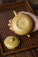 《仿古》宜興紫砂壺壺老師黃金段工藝美術(shù)師手工方器茶壺