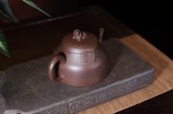 《清飲》宜興紫砂壺助理工藝美術(shù)師手工紫泥創(chuàng)新泡茶壺茶具