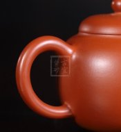 《孟臣款匏尊》紫砂壺宜興手工朱泥匏尊茶壺茶具