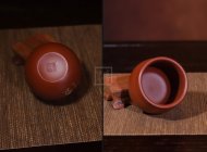 《空禪靜道紫砂杯》紫砂茶具茶壺純手工大紅袍