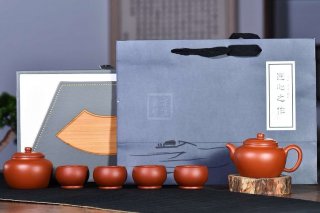 《古韻套組》紫砂壺宜興實力派名家手工泡茶壺朱泥茶具茶壺