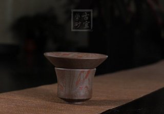 《紫砂茶濾》宜興紫砂壺全手工絞泥茶壺茶杯茶具