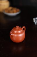 《孟臣款匏尊》紫砂壺宜興手工朱泥匏尊茶壺茶具