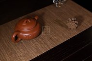 《仿古如意》紫砂茶具茶壺助理工藝美術(shù)師純手工仿古如意大紅袍