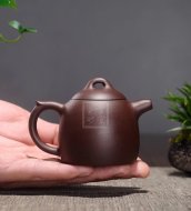 《秦權(quán)》宜興實(shí)力派名家手工秦權(quán)紫砂壺茶壺茶具紫泥