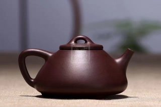 《子冶石瓢》紫砂壺宜興實(shí)力派名家手工泡茶壺石瓢茶具紫泥茶壺