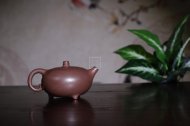 《紫韻》宜興紫砂壺助理工藝美術(shù)師手工茶壺茶具紫泥紫韻