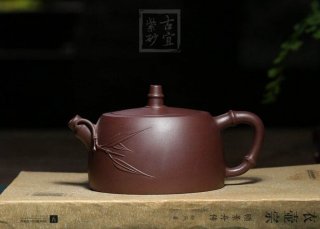 《漢鐸壺》宜興正品紫砂壺名家作品全手工紫泥精品漢鐸