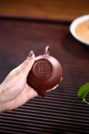 《小禪意》宜興紫砂壺手工助理工藝美術(shù)師紫泥壺茶壺茶具