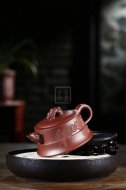 《玉龍》宜興底槽青紫砂壺工藝美術(shù)師全手工創(chuàng)新壺茶壺