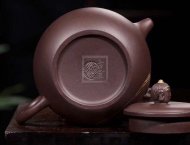 《禪心》宜興紫砂茶壺紫砂泡茶壺紫泥手工工藝美術(shù)師泡茶壺套裝精品