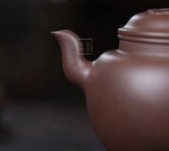 《大彬如意》宜興實(shí)力派藝人工紫砂壺段泥茶壺茶具