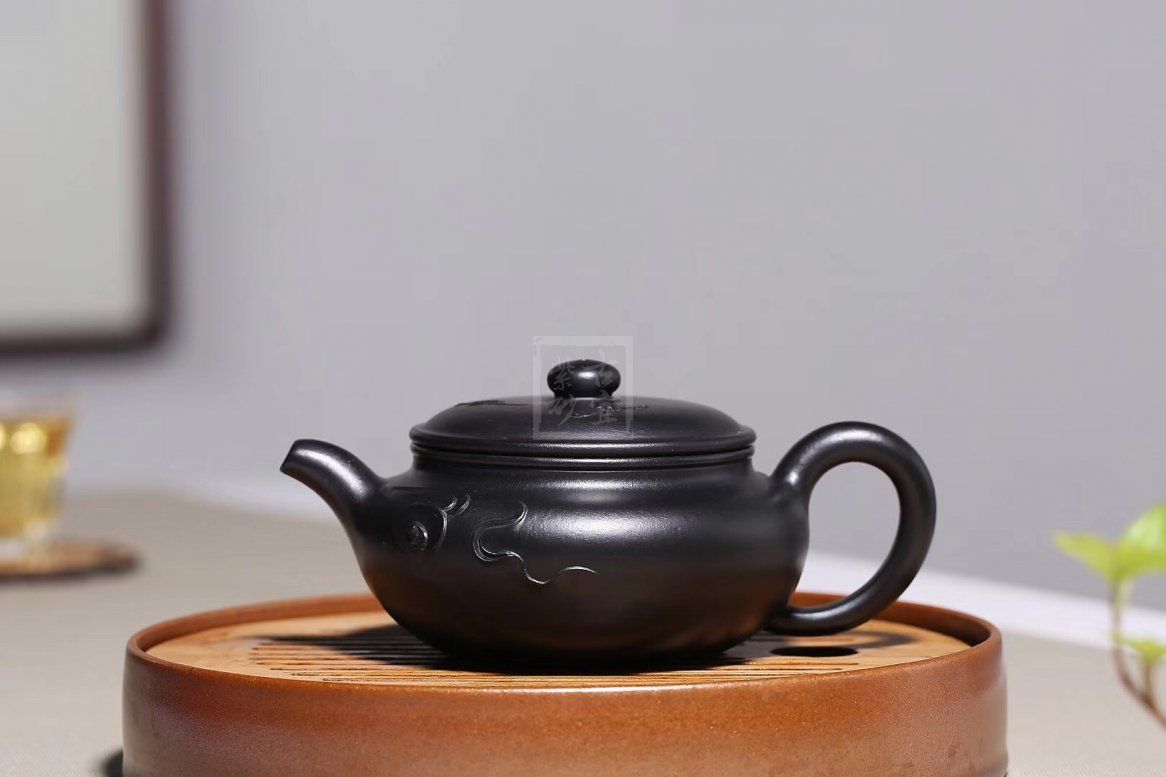 《仿古》宜興紫砂壺高級工藝美術(shù)師手工茶壺茶具天青泥仿古