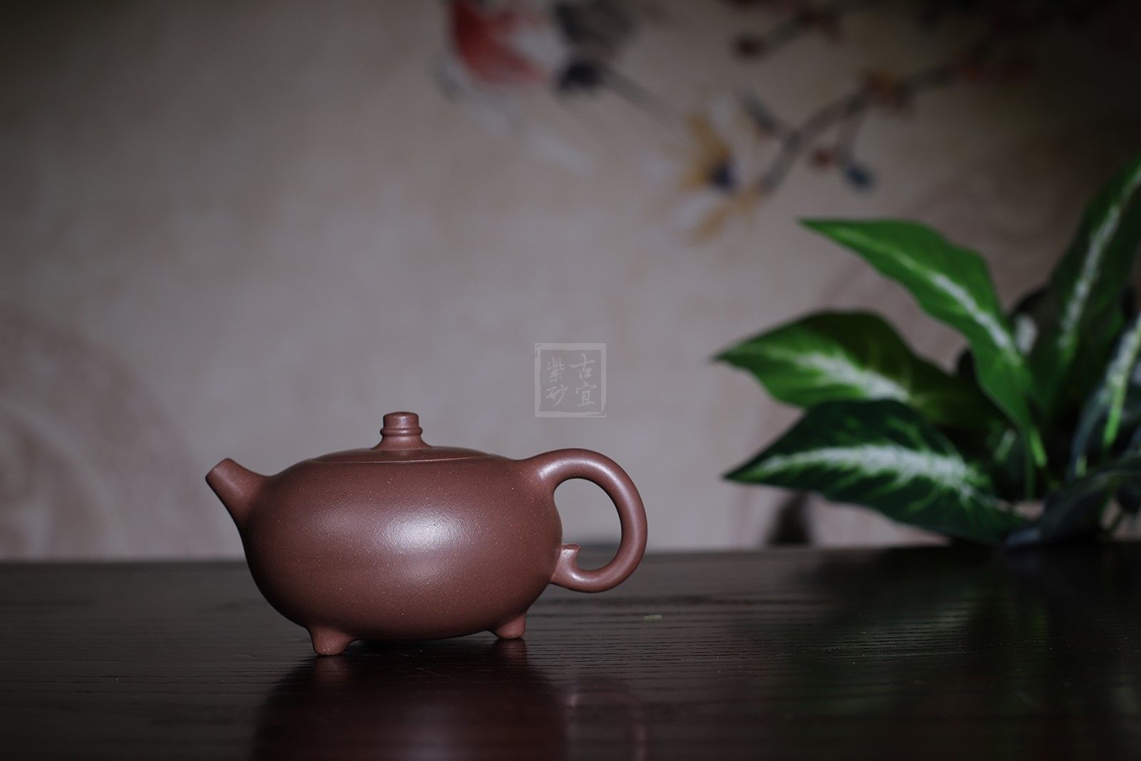 《紫韻》宜興紫砂壺助理工藝美術(shù)師手工茶壺茶具紫泥紫韻