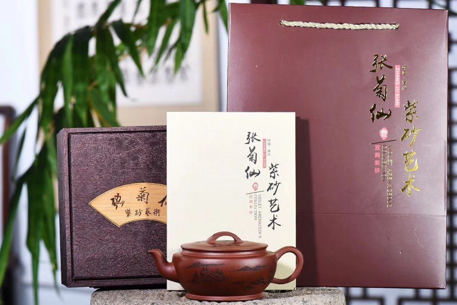 《大蘊(yùn)漢瓦》宜興紫砂壺工藝美術(shù)師純手工底槽青泡茶壺漢瓦茶具